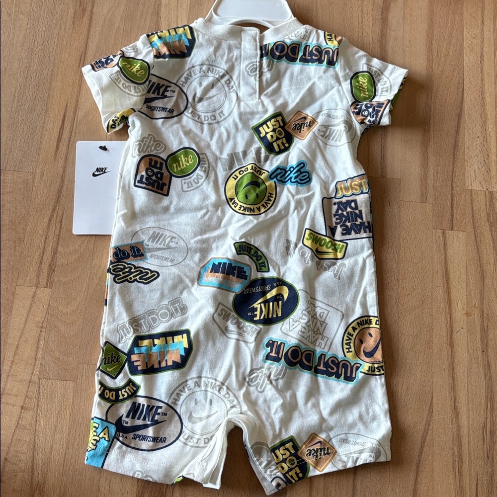 NWT: Nike 9 month onesie - Picture 3 of 3